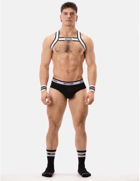Barcode Berlin - Identity Backless Briefs Bottom - Black