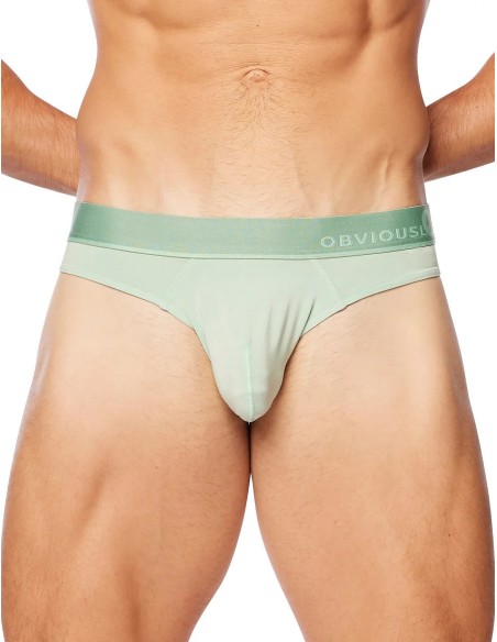 Obviously Apparel - PrimeMan Hipster Briefs - Mint