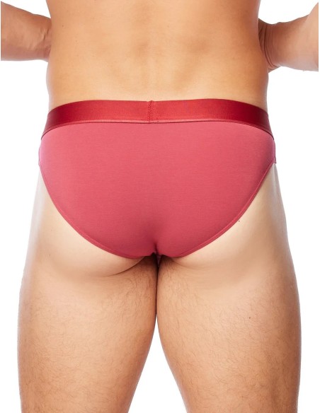 Obviously Apparel - PrimeMan Hipster Briefs - Brick