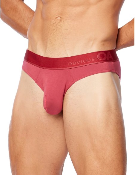 Obviously Apparel - PrimeMan Hipster Briefs - Brick