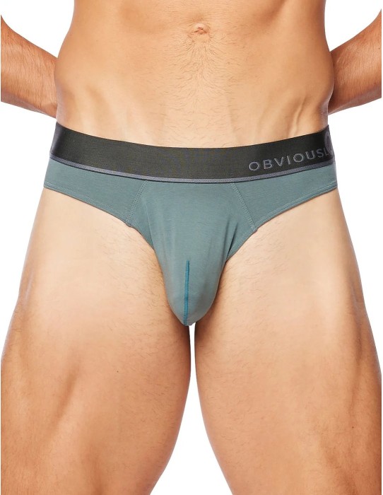 Obviously Apparel - PrimeMan Hipster Briefs - Slate
