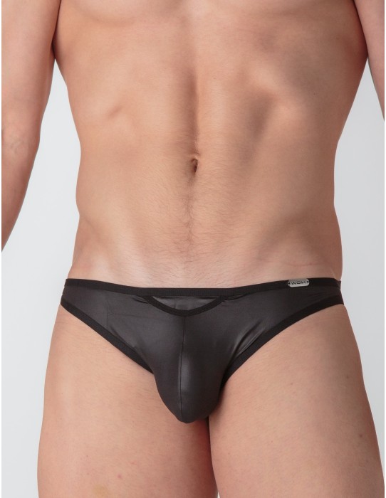WOH - Night Universe Micro Briefs - Black Leatherette