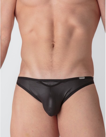 WOH - Night Universe Micro Briefs - Black Leatherette