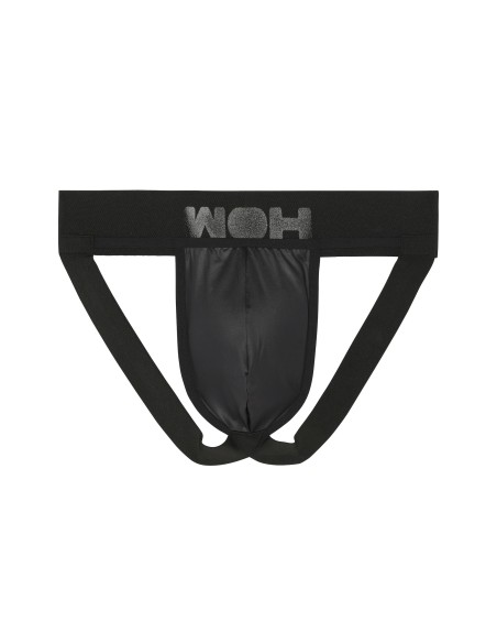 WOH - Night Universe Jockstrap - Black Leatherette