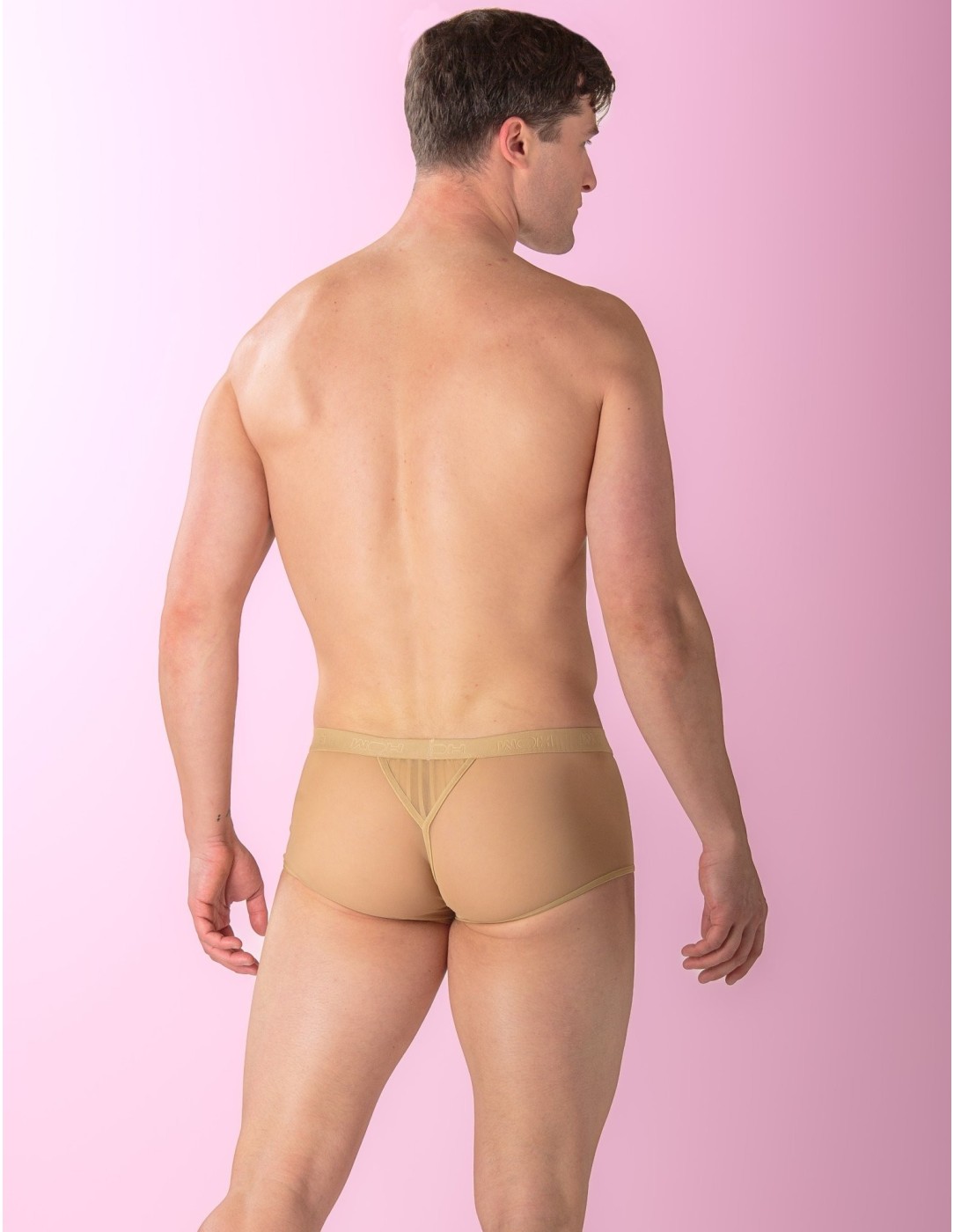 WOH - Personal Allure Stripe Trunks - Beige