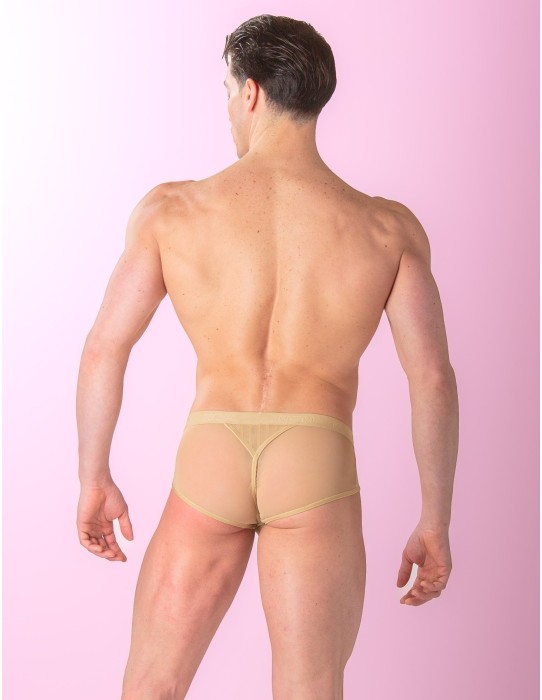 WOH - Personal Allure Stripe Briefs - Beige 2