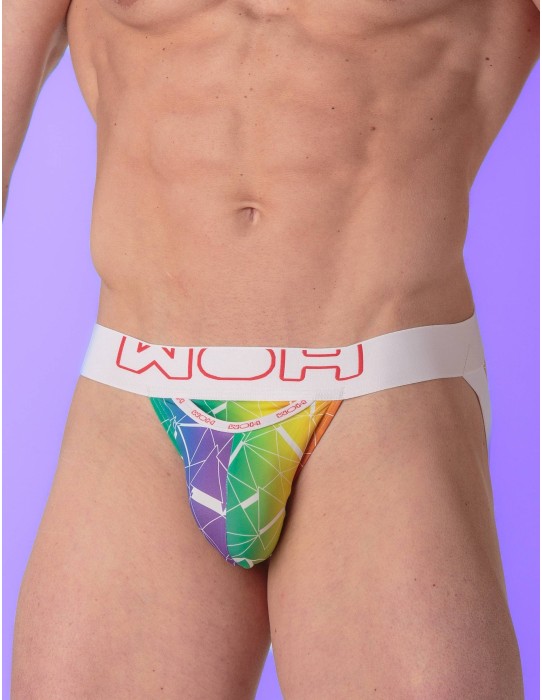 WOH - Sexy Fun Pride Jockstrap - Triangles