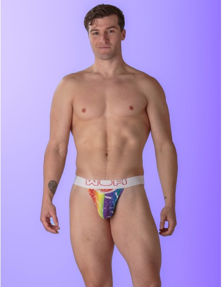 WOH - Sexy Fun Pride Thong - Triangles