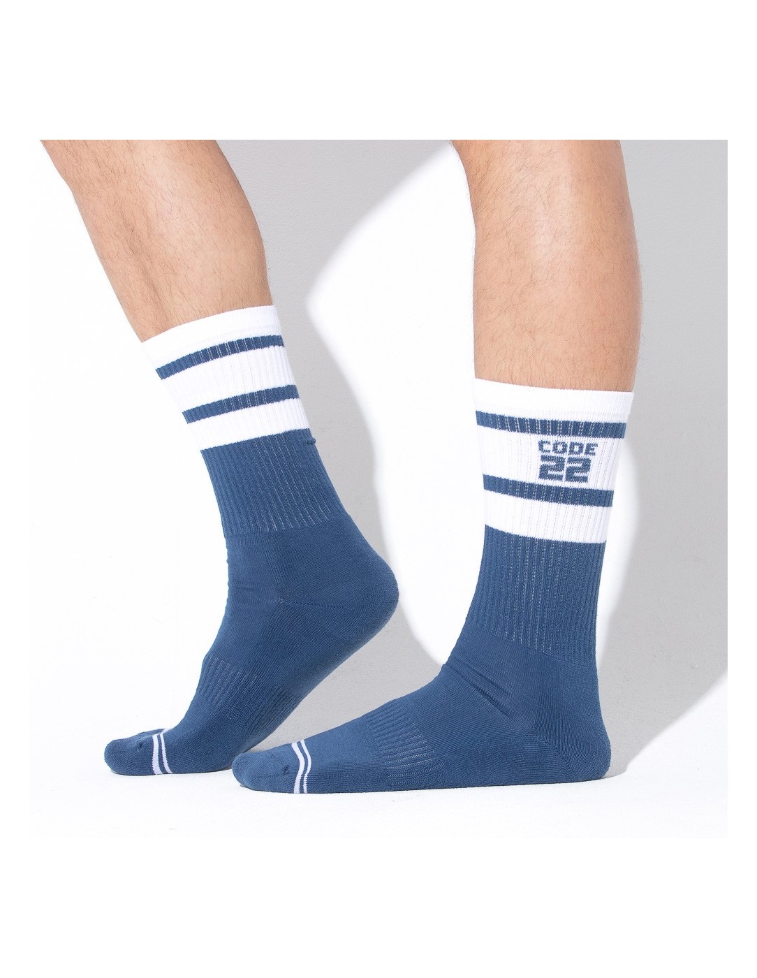 CODE 22 - Essential Crew Socks - Navy