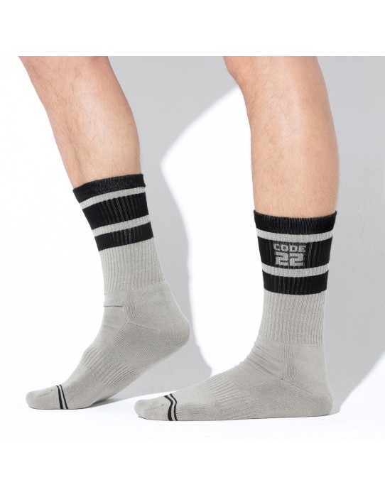 CODE 22 - Essential Crew Socks - Khaki 2