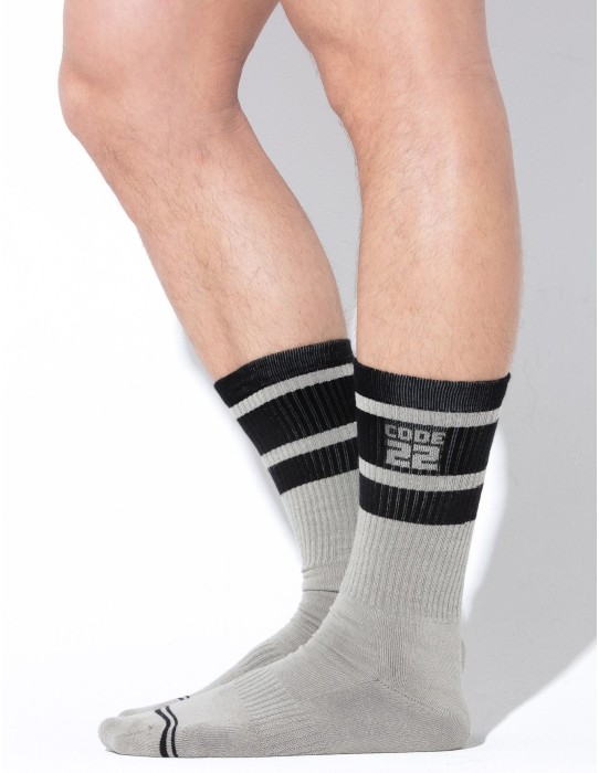 CODE 22 - Essential Crew Socks - Khaki