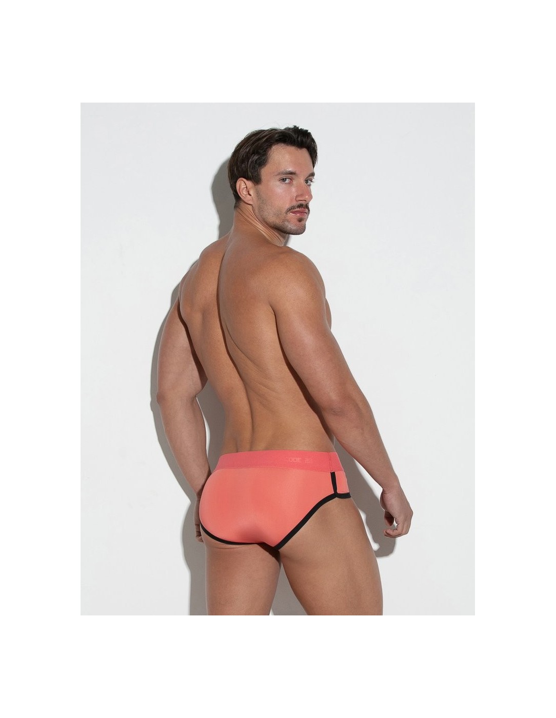 CODE 22 - Workout Briefs - Coral