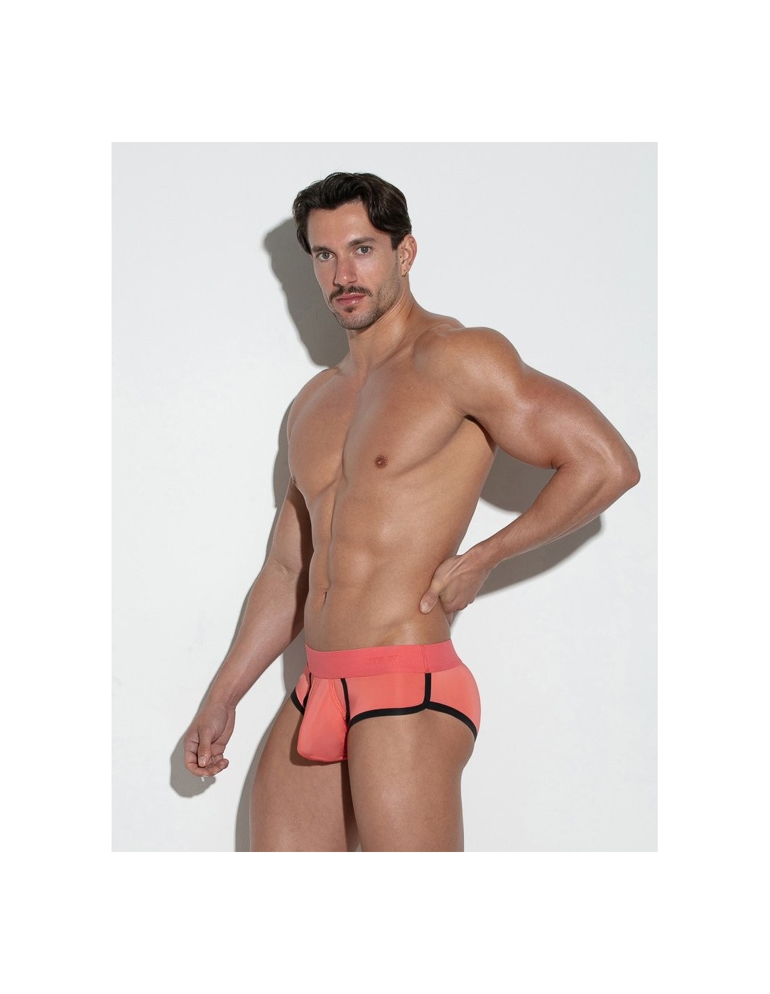 CODE 22 - Workout Briefs - Coral