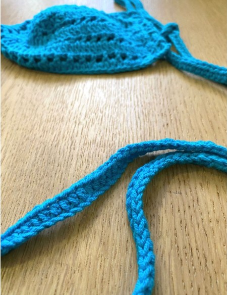 Plexis Wear - Crochet String - Blue