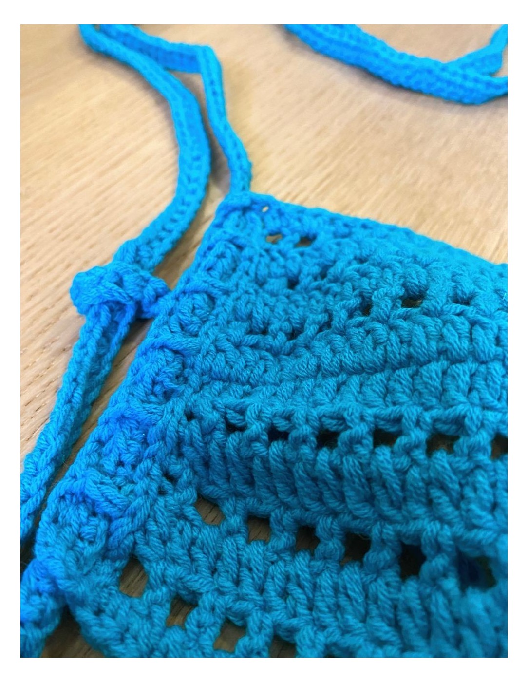 Plexis Wear - Crochet String - Blue