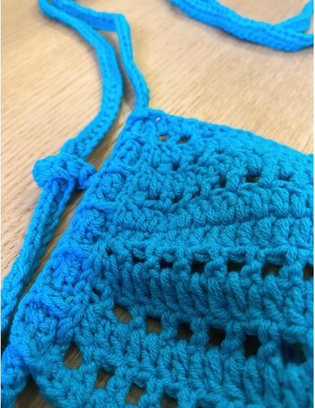 Plexis Wear - Crochet String - Blue