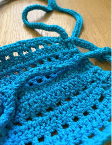Plexis Wear - Crochet String - Blue