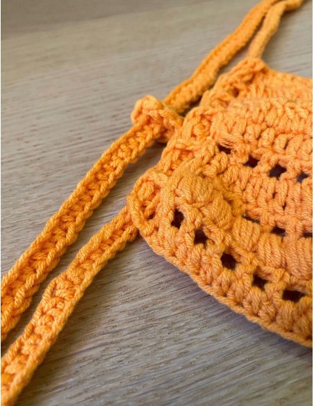 Plexis Wear - Crochet String - Orange