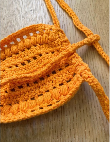 Plexis Wear - Crochet String - Orange
