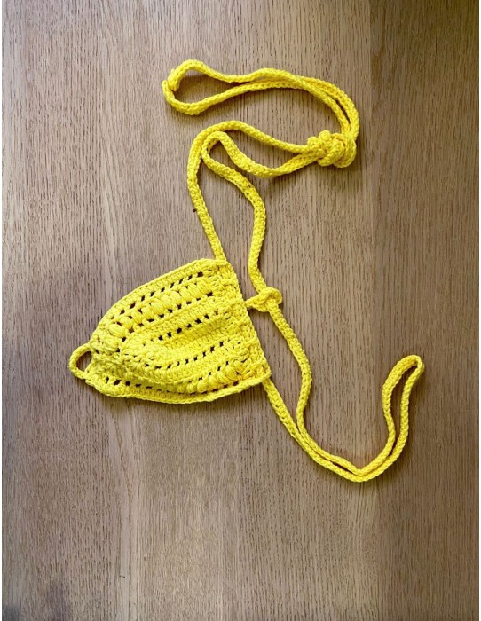 Plexis Wear - Crochet String - Yellow 2