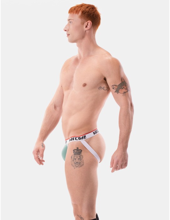 Barcode Berlin - Jock Cosme - Mint Green with White 2