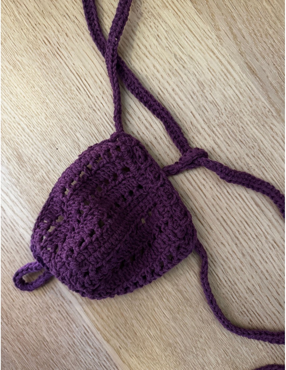 Plexis Wear - Crochet String - Deep Purple