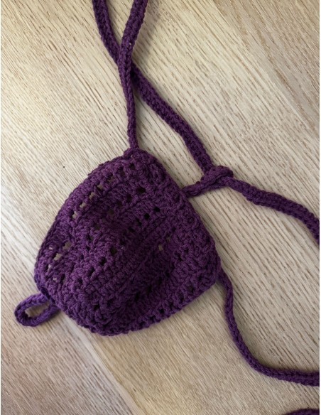 Plexis Wear - Crochet String - Deep Purple