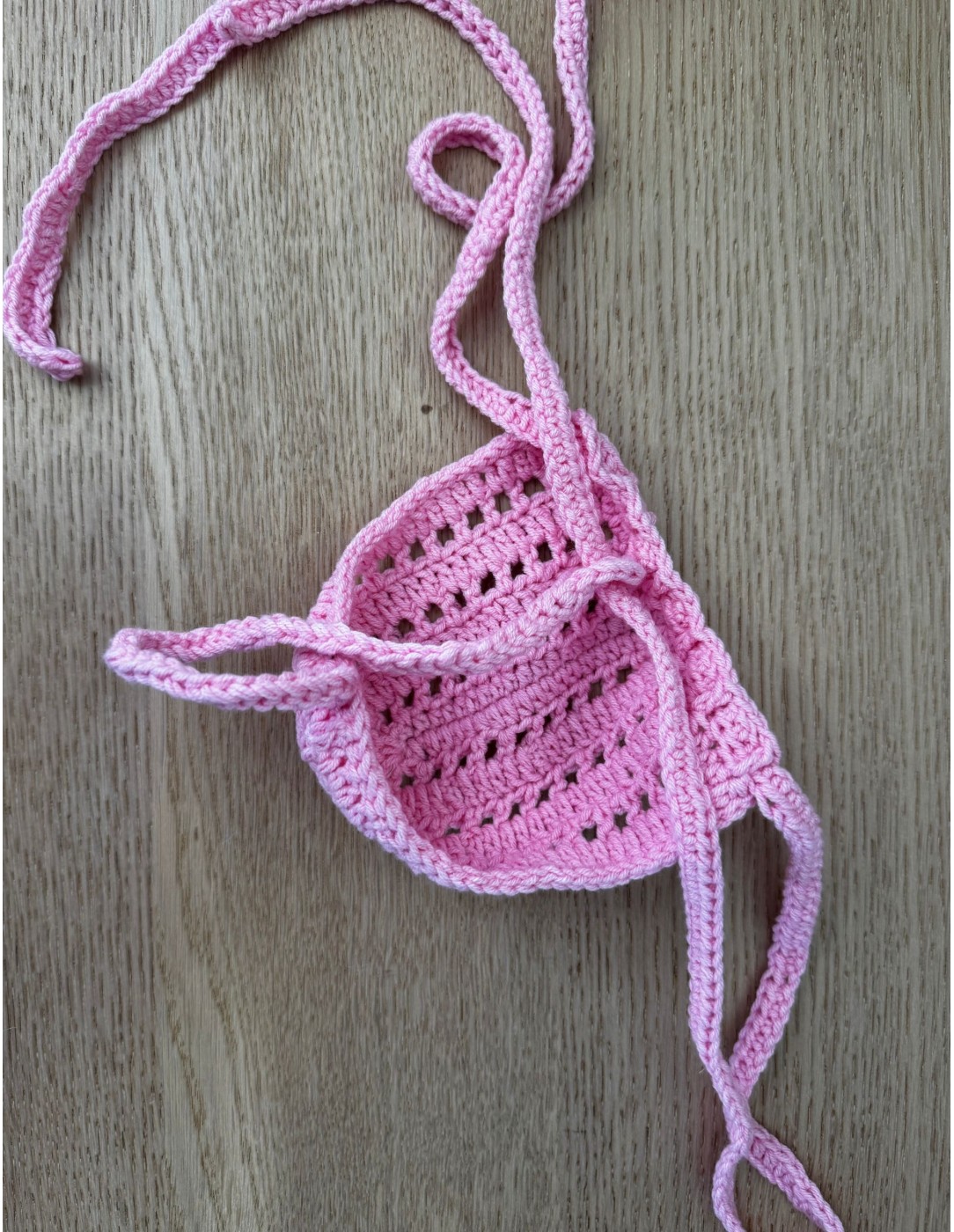 Plexis Wear - Crochet String - Pink
