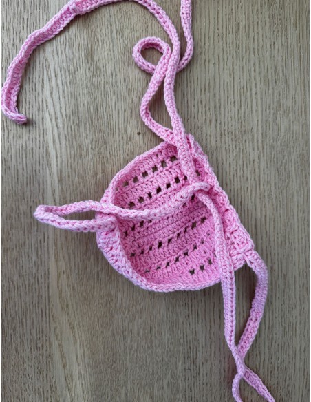 Plexis Wear - Crochet String - Pink