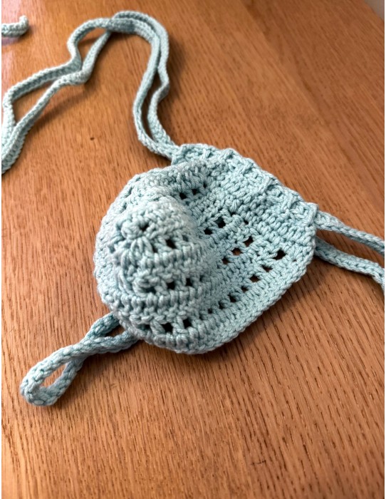 Plexis Wear - Crochet String - Ice Blue