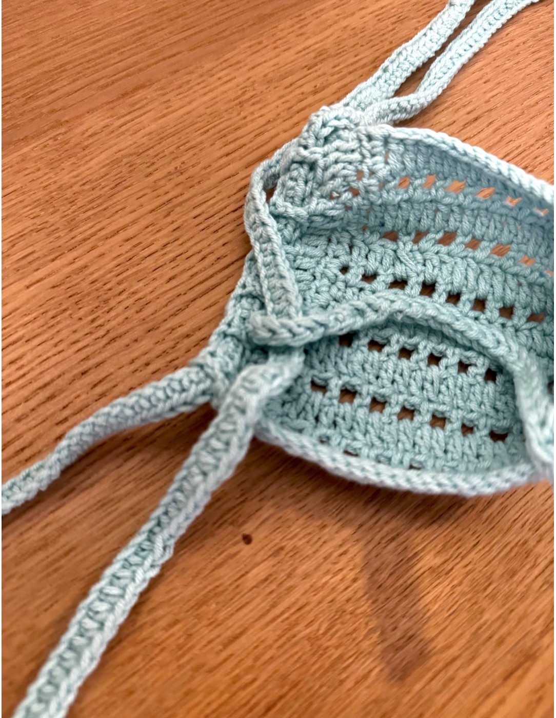 Plexis Wear - Crochet String - Ice Blue
