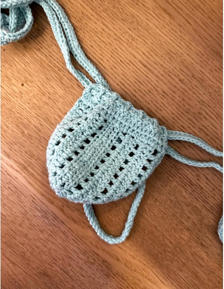 Plexis Wear - Crochet String - Ice Blue