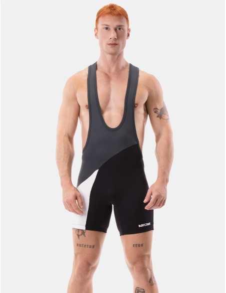 Barcode Berlin - Singlet Luckenwalde - Titanium - White - Black