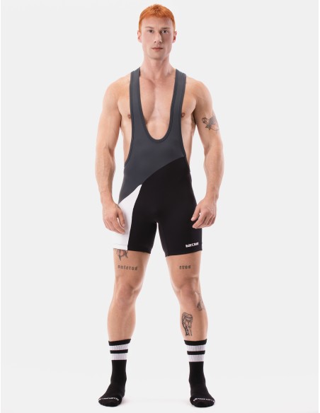 Barcode Berlin - Singlet Luckenwalde - Titanium - White - Black