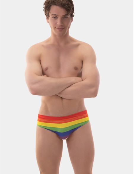Barcode Berlin - Swim Briefs Rainbow