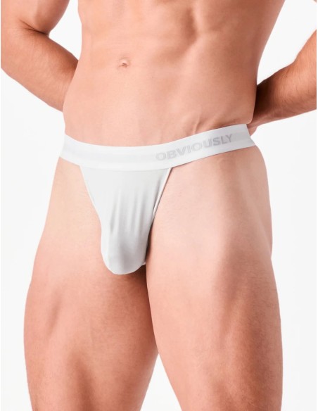 Obviously Apparel - PrimeMan Thong - White