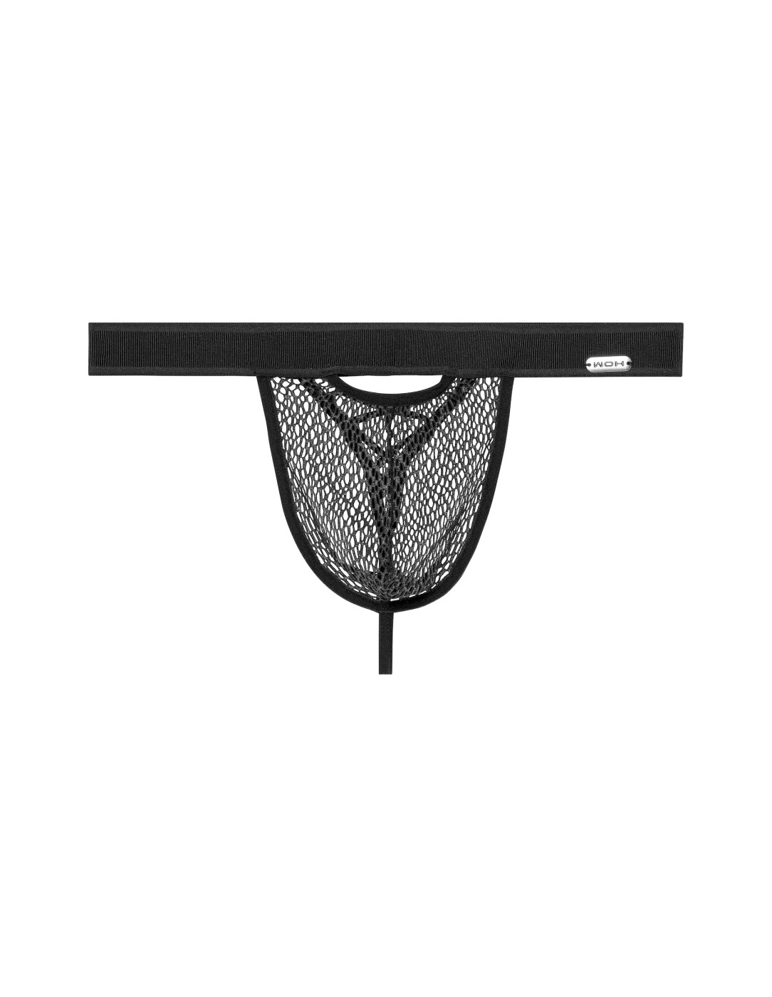 WOH - Night Universe Net Thong - Silver Grey