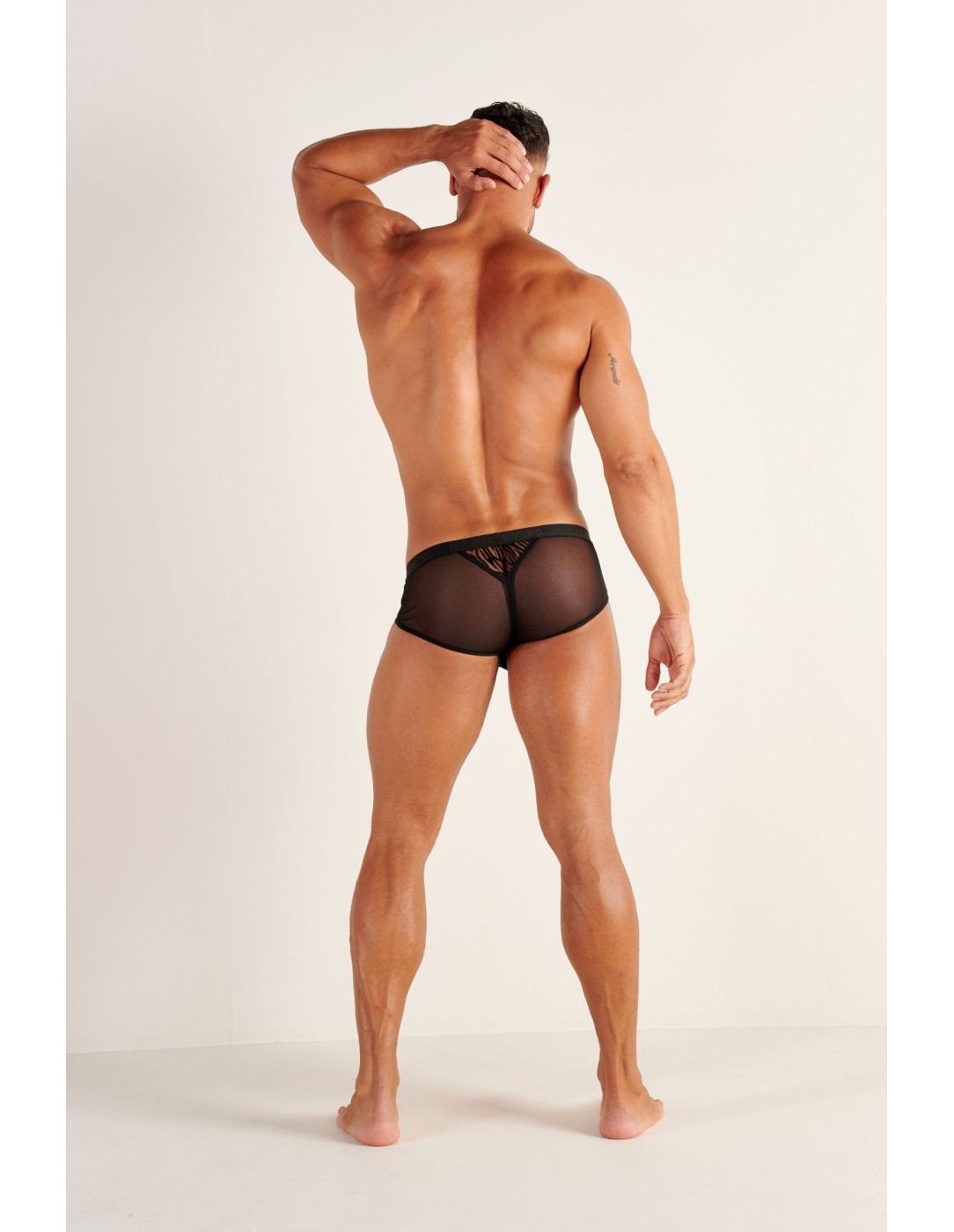 WOH - Personal Allure Zebre Briefs - Black
