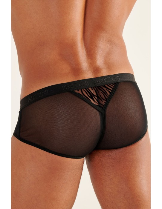 WOH - Personal Allure Zebre Briefs - Black 2