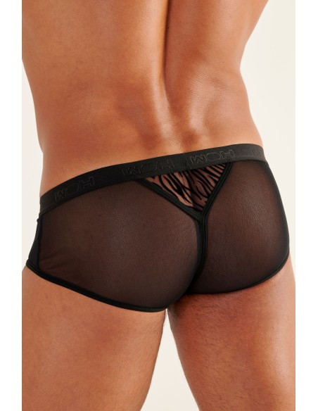 WOH - Personal Allure Zebre Briefs - Black