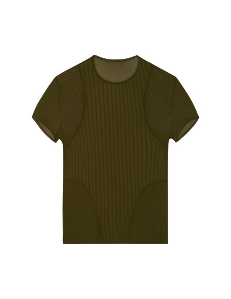 WOH - Personal Allure Stripe T-Shirt - Olive