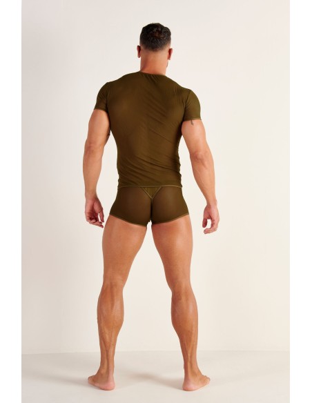 WOH - Personal Allure Stripe T-Shirt - Olive