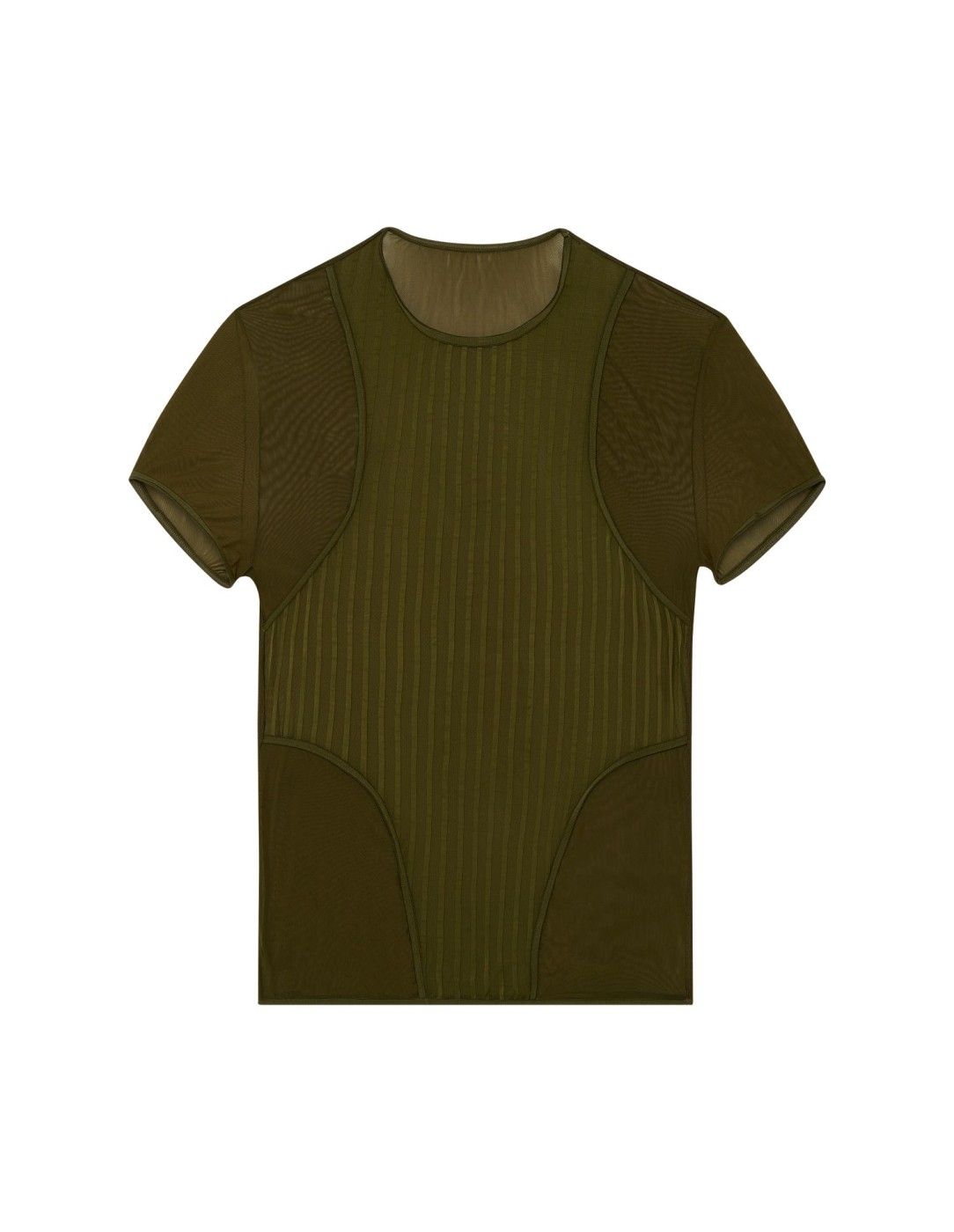 WOH - Personal Allure Stripe T-Shirt - Olive