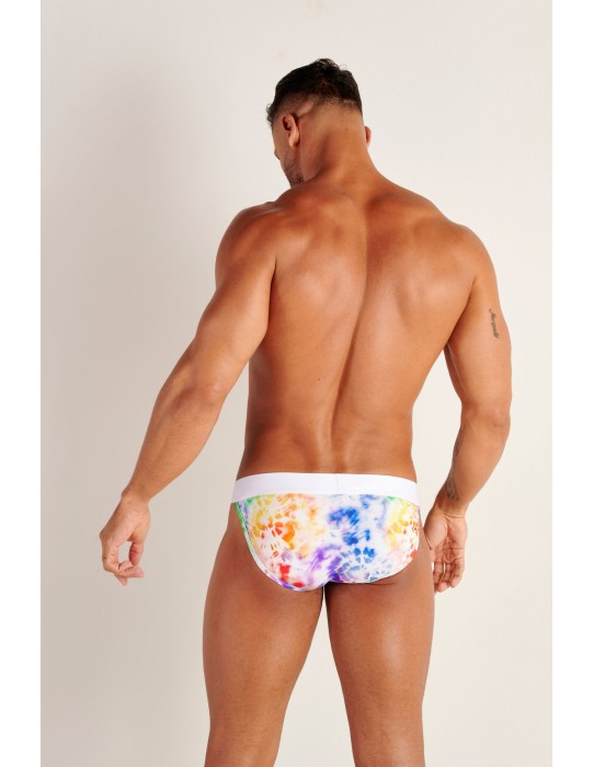 WOH - Sexy Fun Pride Tanga Briefs - Tie Dye 2