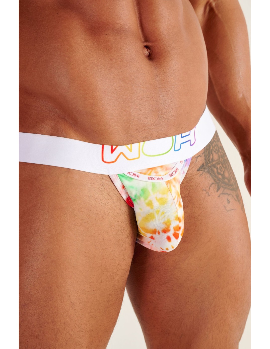WOH - Sexy Fun Pride Tanga Briefs - Tie Dye