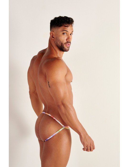WOH - Sexy Fun Pride Micro Jock - Tie Dye 2