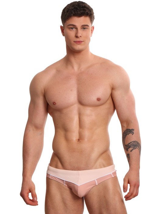 Marcuse - Calibre Swim Briefs - Dusty Pink