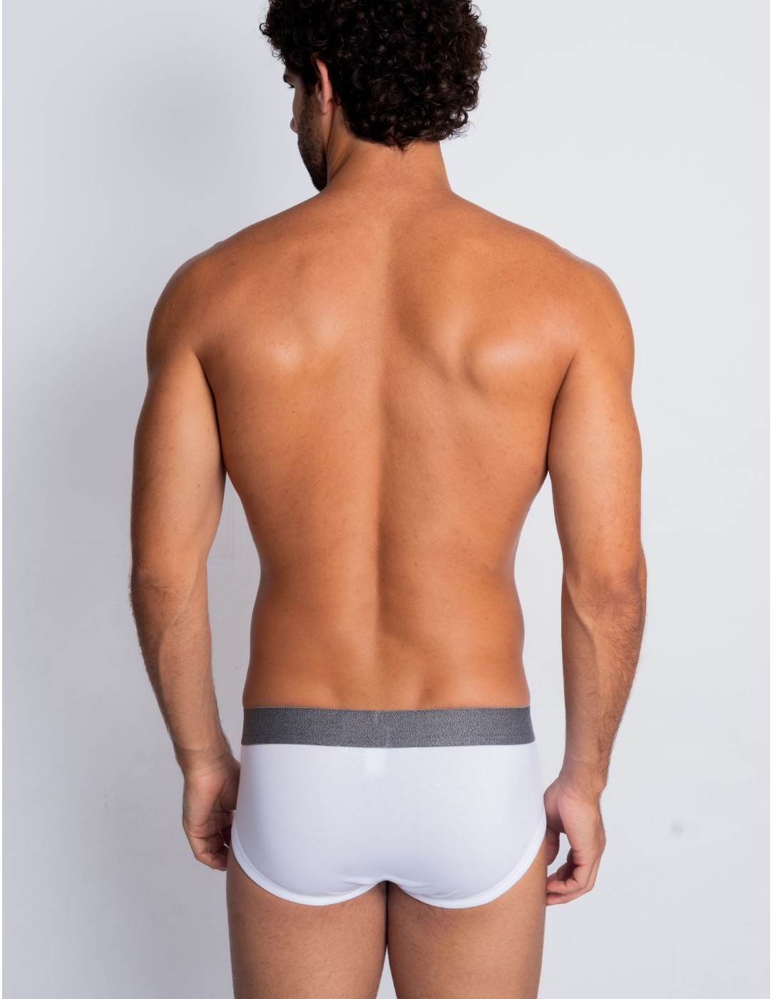 Walking Jack - Cloud Solid Briefs