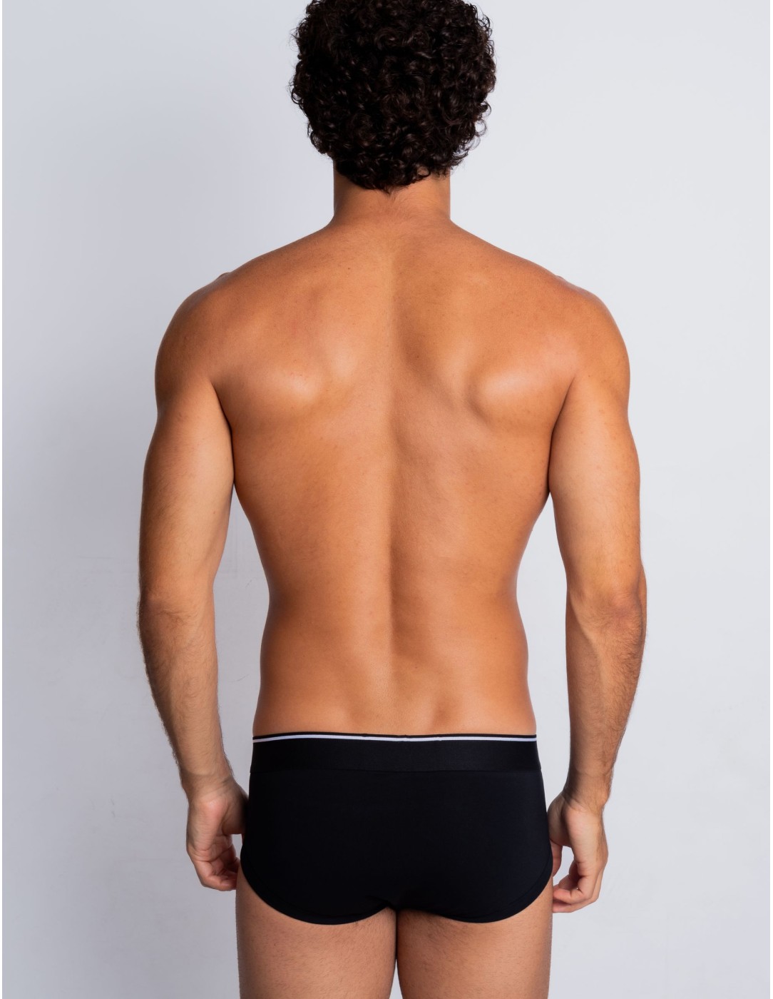 Walking Jack - Raven Solid Briefs
