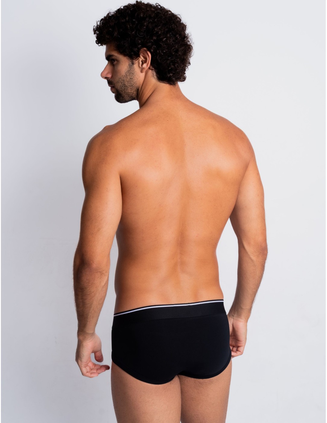 Walking Jack - Raven Solid Briefs